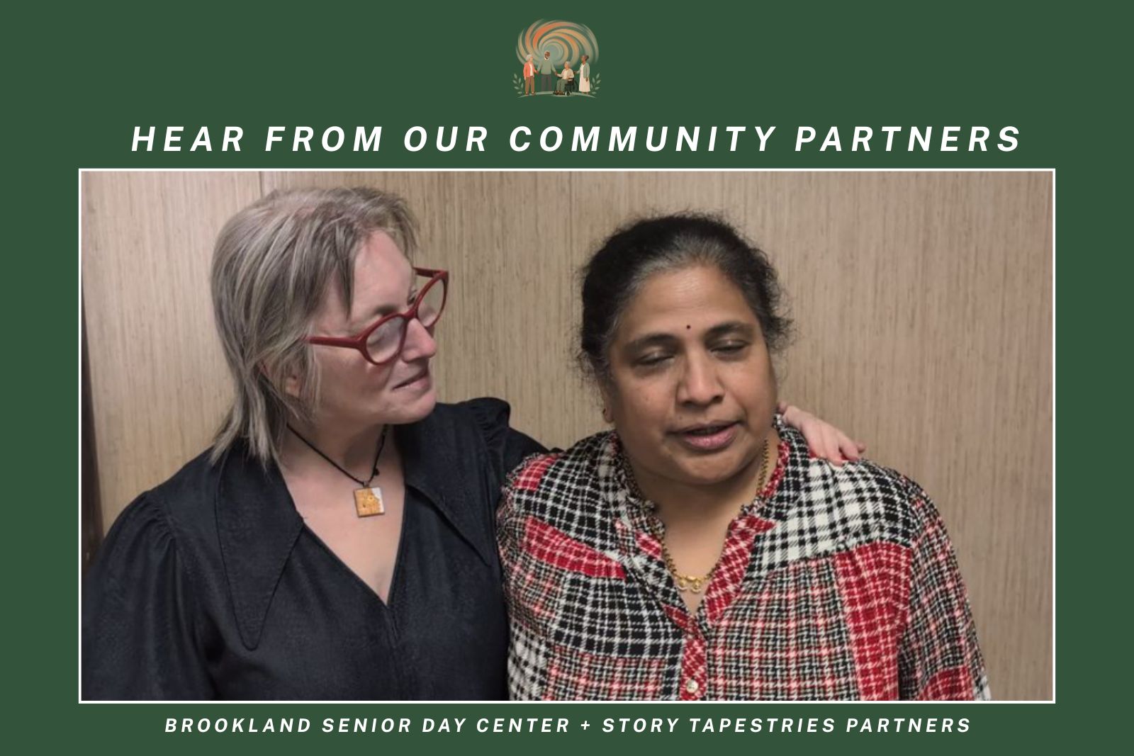 Ward 4 Senior Social Hub community partners sharing their experiences