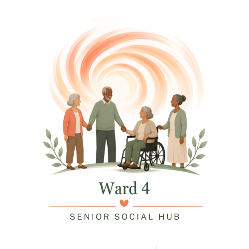 Ward 4 Senior Social Hub Logo